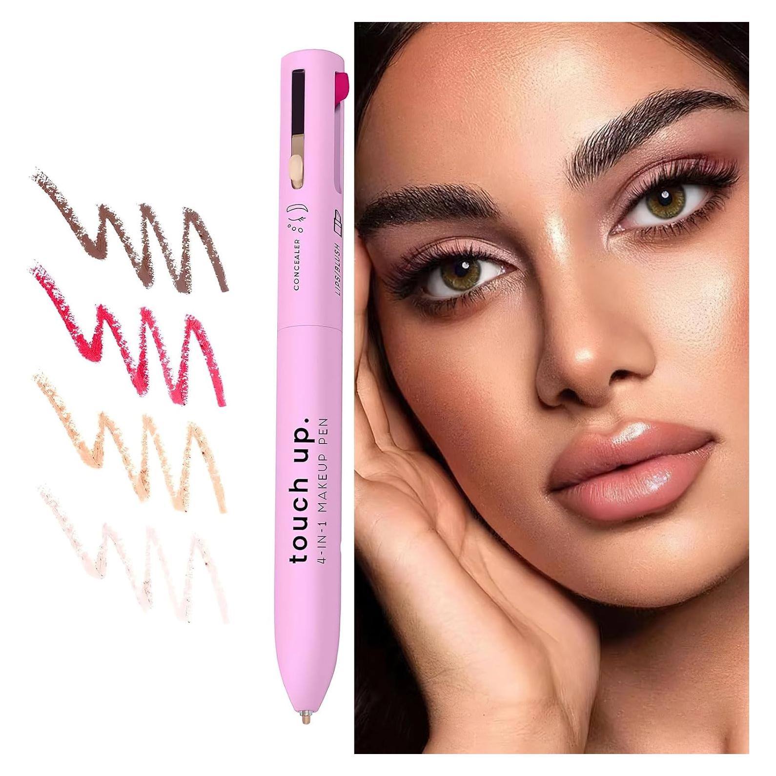 Bolígrafo de Maquillaje 4 en 1 Ylapagne Portátil Impermeable