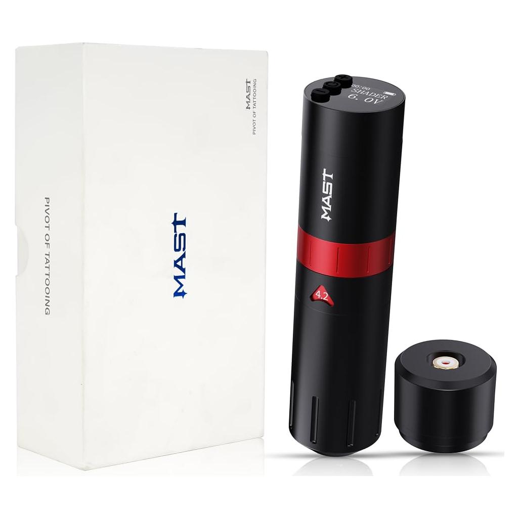Mast Flip2 Máquina de Tatuaje Inalámbrica 6 Golpes Ajustable