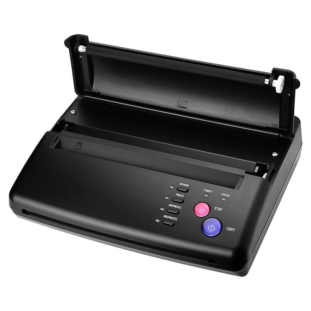 Máquina de Transferencia de Tatuajes ATOMUS 8008 Negra