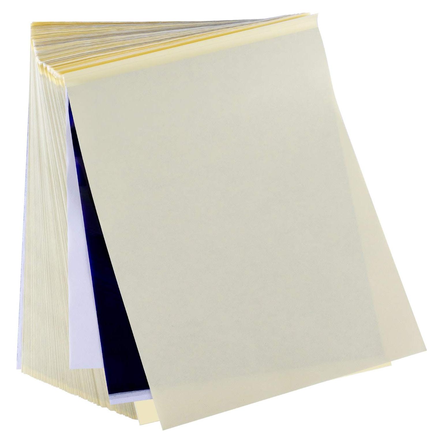 Papel de Transferencia para Tatuajes Cridoz 100 Hojas Azul