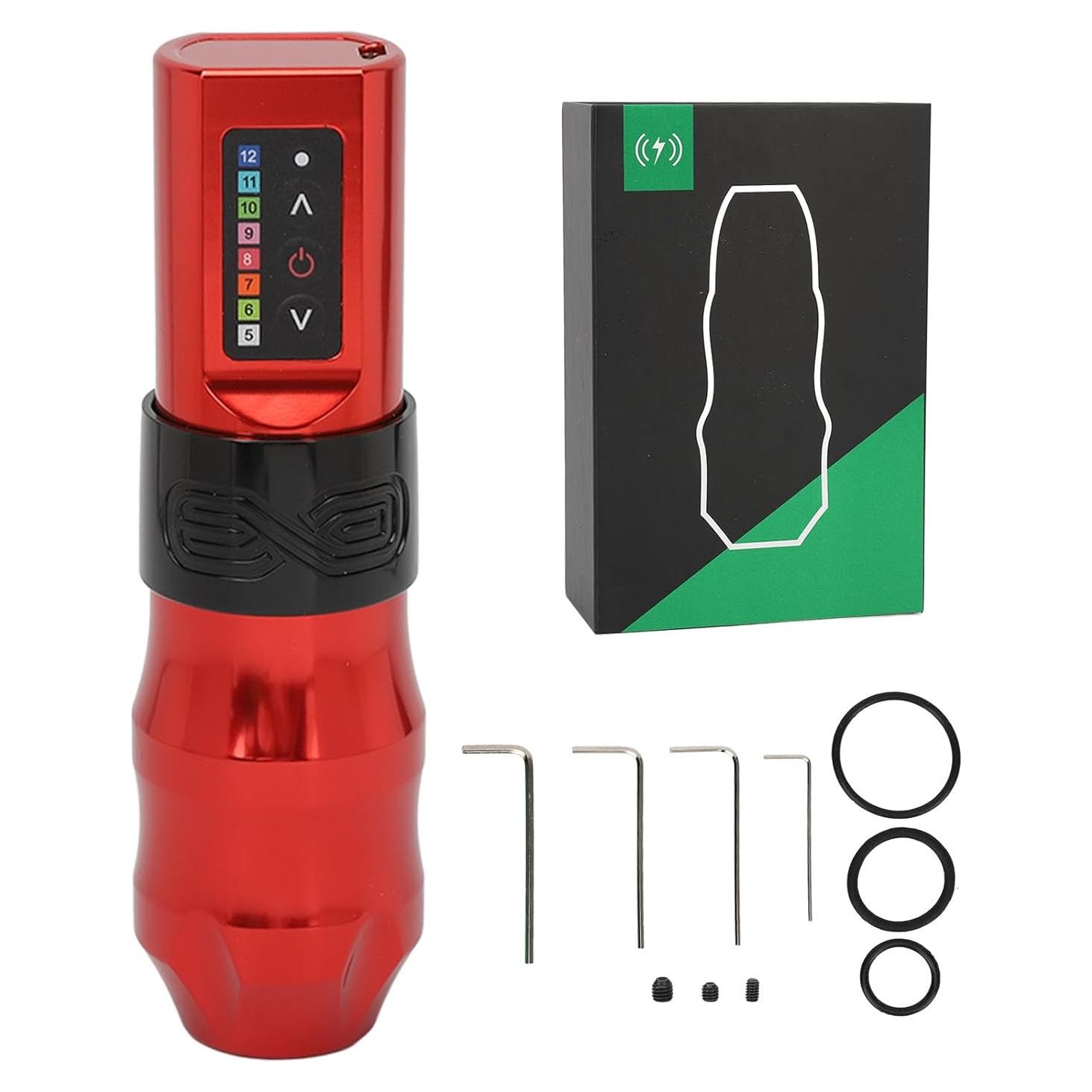 Máquina de Tatuaje NSXAYIWE Inalámbrica 10000RPM 2400mAh