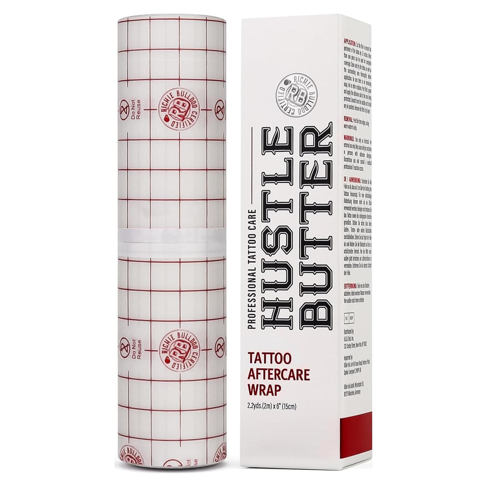 Hustle Butter Envoltura para Tatuajes 15.24x3.71cm - Rollo Adhesivo