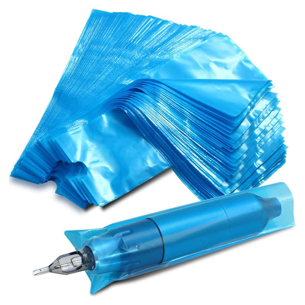 Cubiertas desechables para máquina de tatuaje GZ 200 piezas 19x7 cm