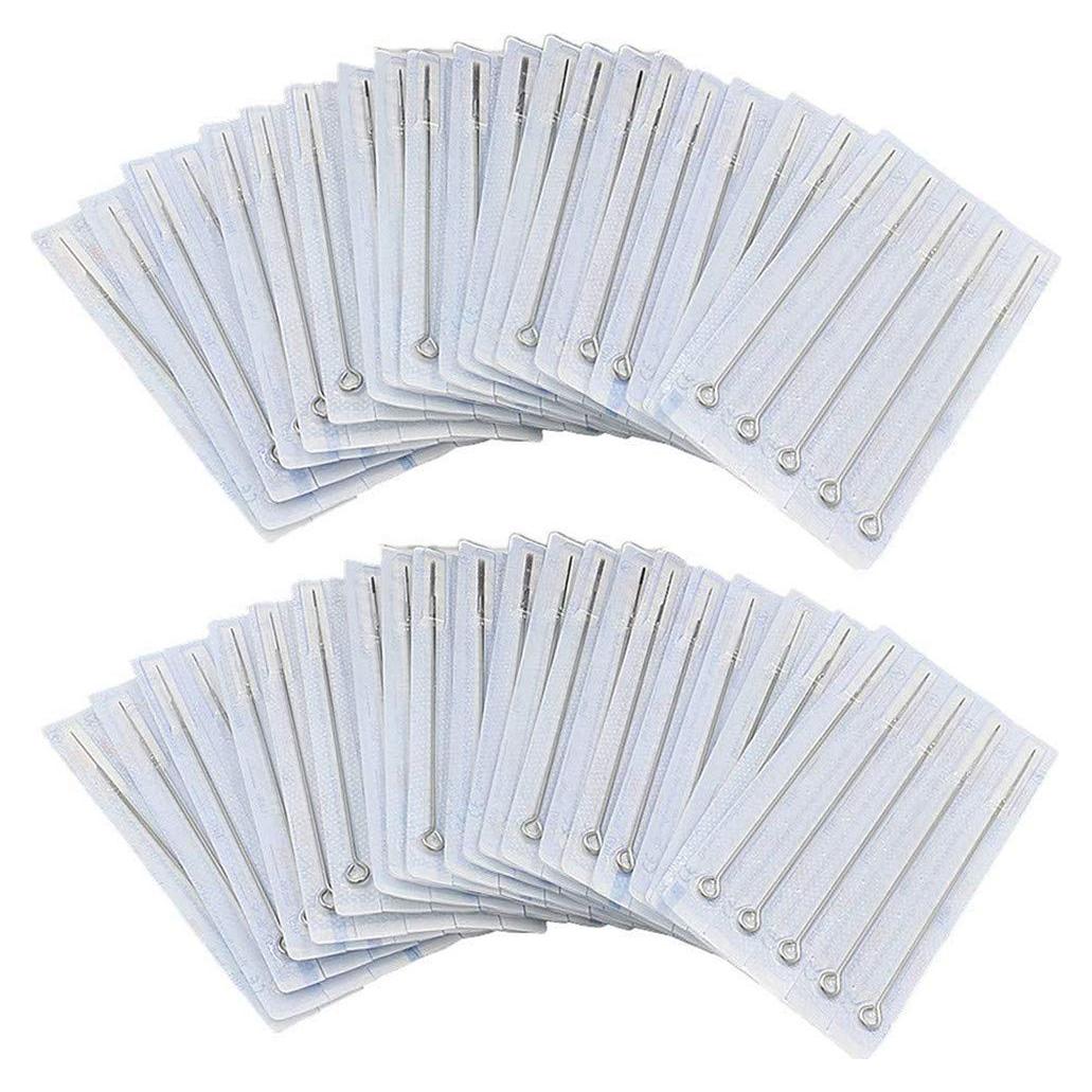 Juego de Agujas de Tatuaje Autdor 50PCS Estériles 9RL
