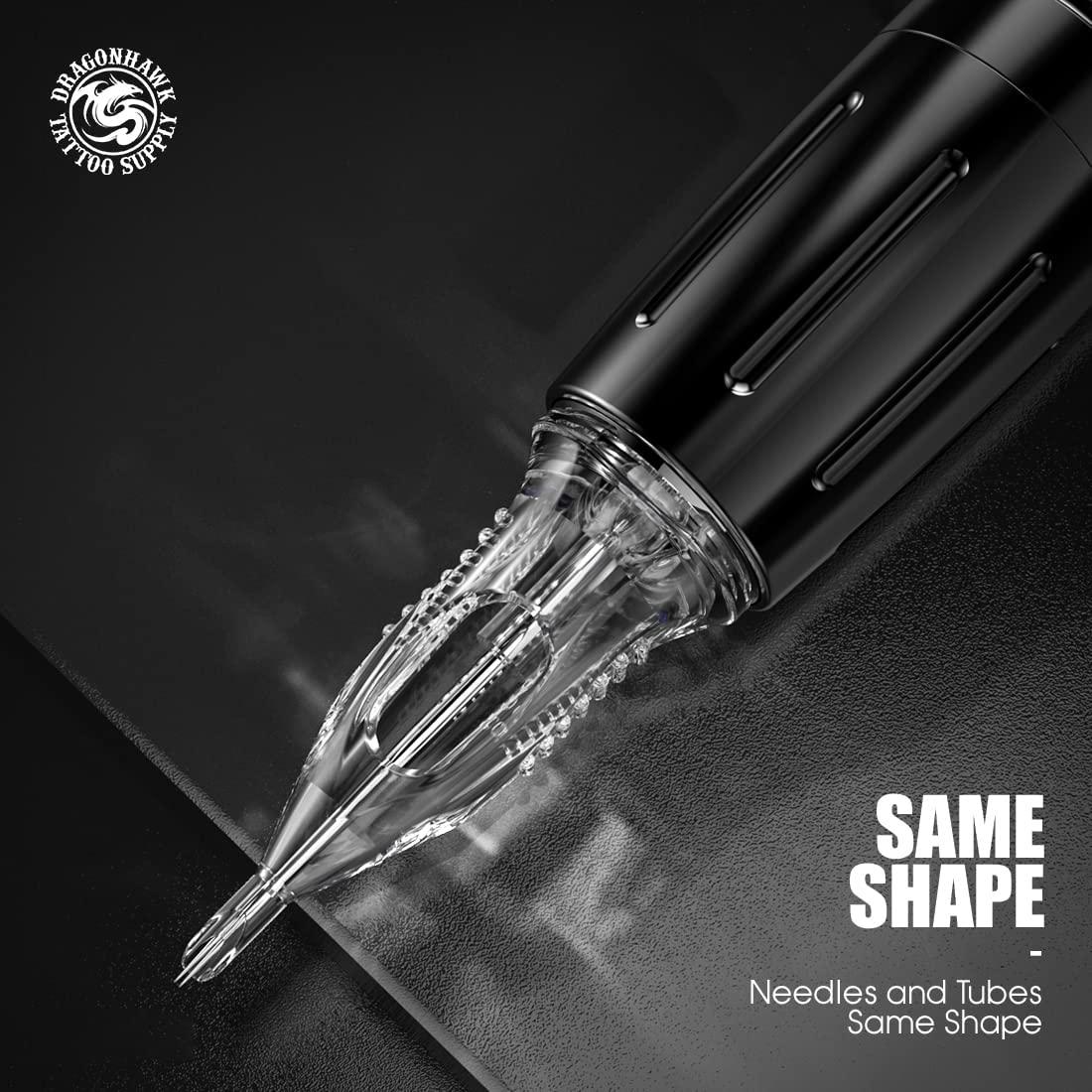 Cartuchos Agujas Dragonhawk Extreme 50Pcs Mixtos 1003RL 1005RL