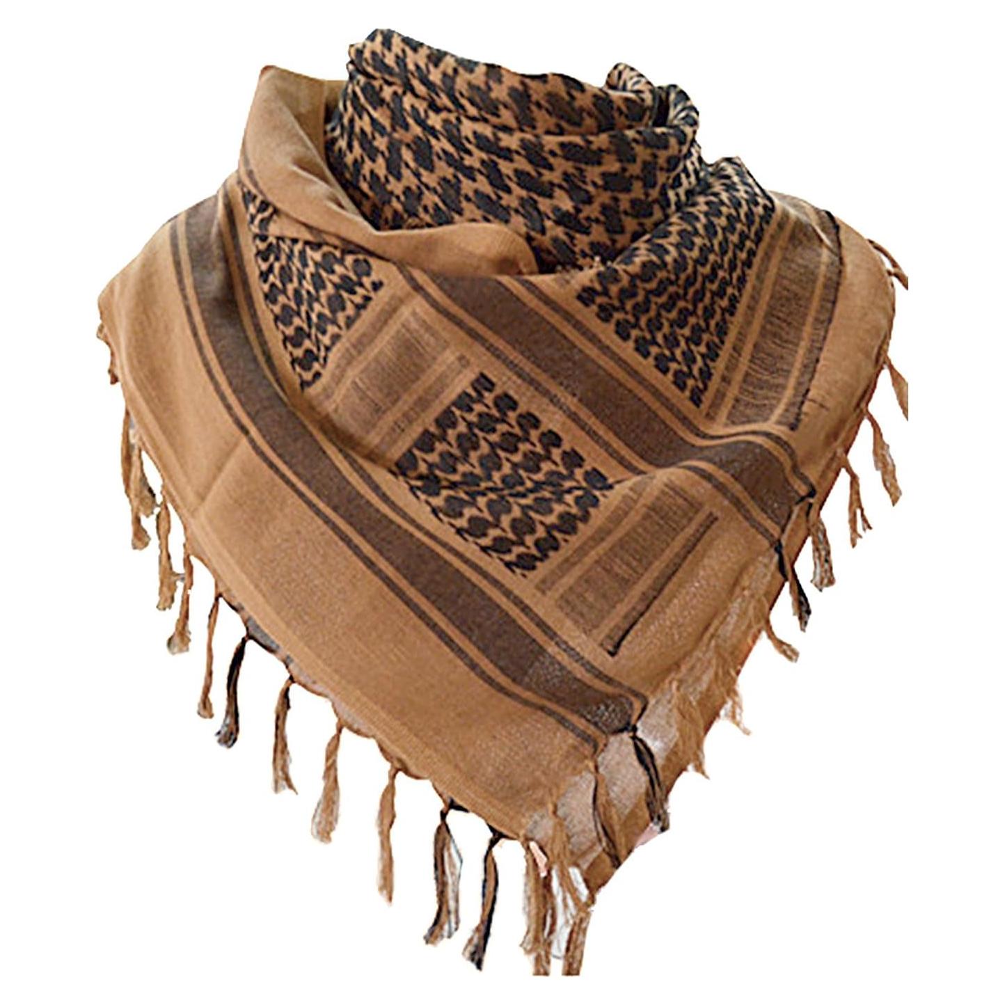 Shemagh Militar Táctico Aonal 100% Algodón 109x109 cm