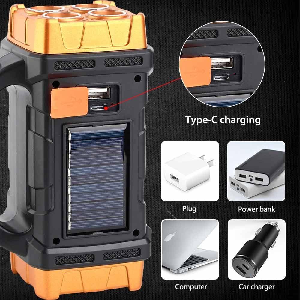 Linterna LED Multifuncional Sallbris LP-236263 7 Modos