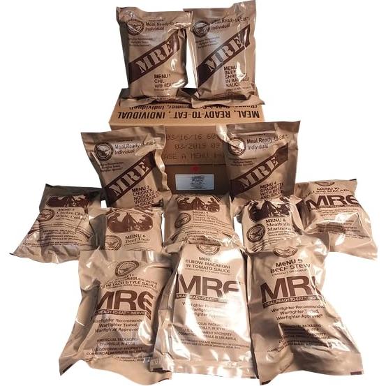 Kit de Alimentos de Emergencia Ammo Can Man - 12 Comidas