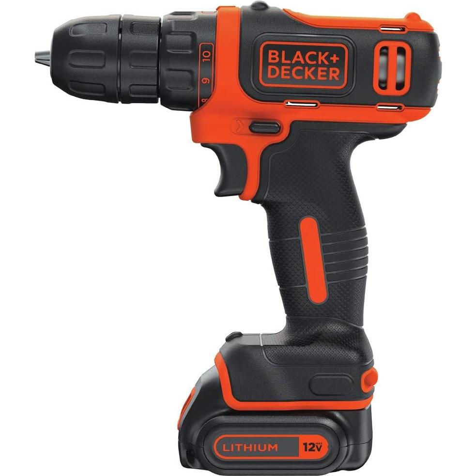 Kit de Herramientas BLACK+DECKER 12V MAX 60 Piezas