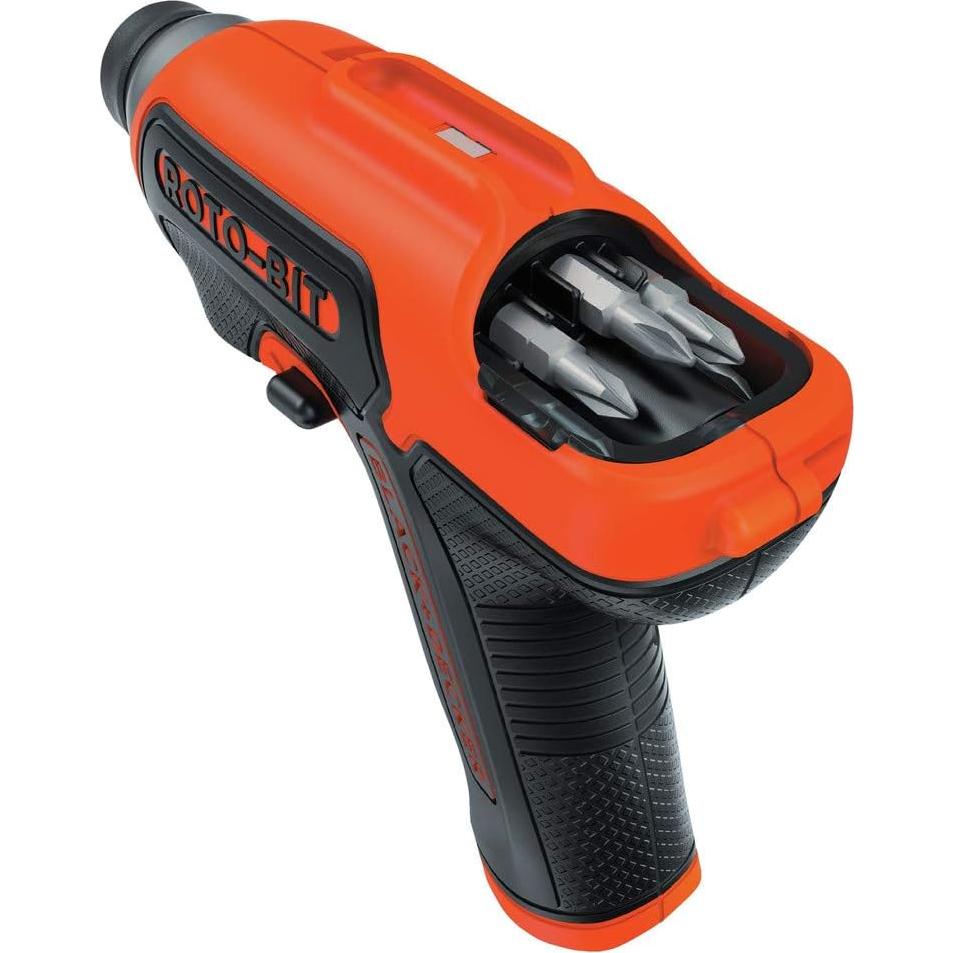 Destornillador Eléctrico BLACK+DECKER 4V MAX Inalámbrico 180 RPM