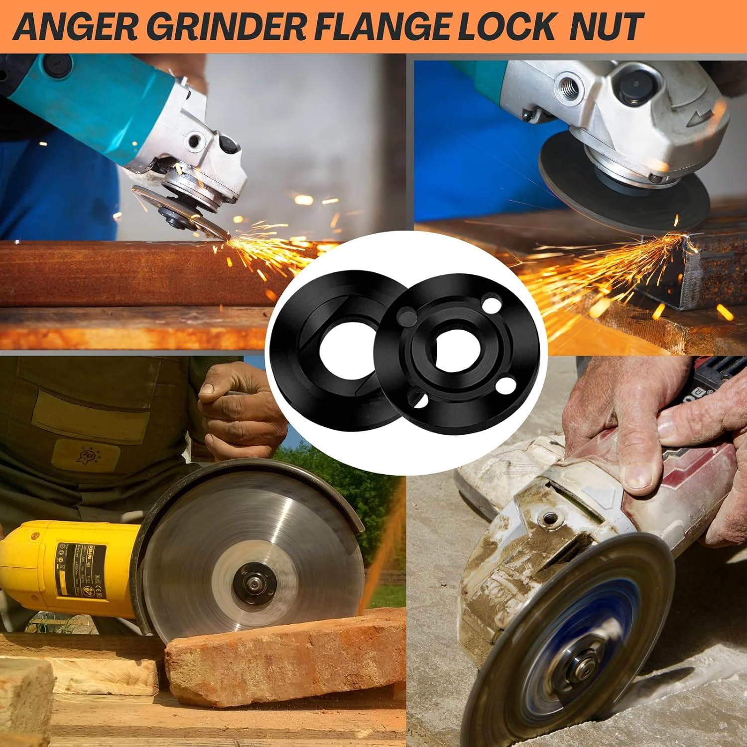 Kit de Tuercas y Llave HOBEREROK para Amoladora 7 Piezas