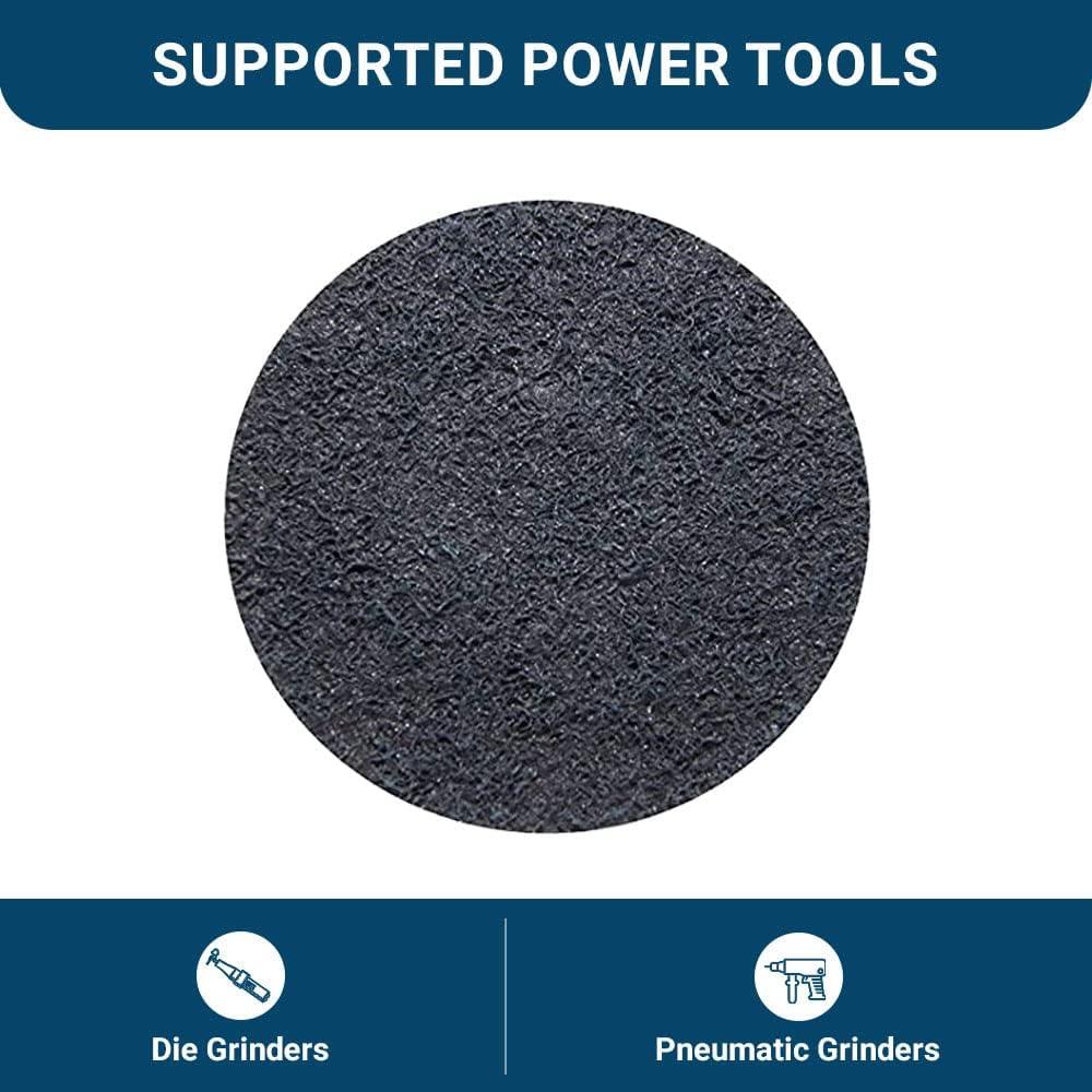 Discos de Lijado 3" Benchmark Abrasives Tipo R Fino - 25 Pzas