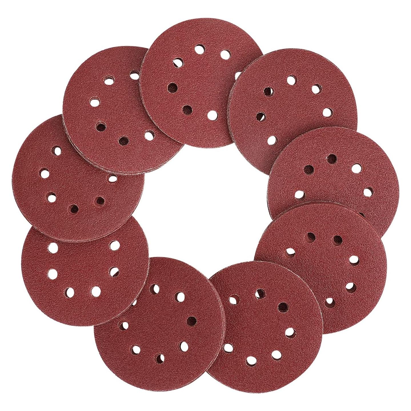 Discos de Lijado WORKPRO 80 Piezas 12,7 cm 60-400 Granos