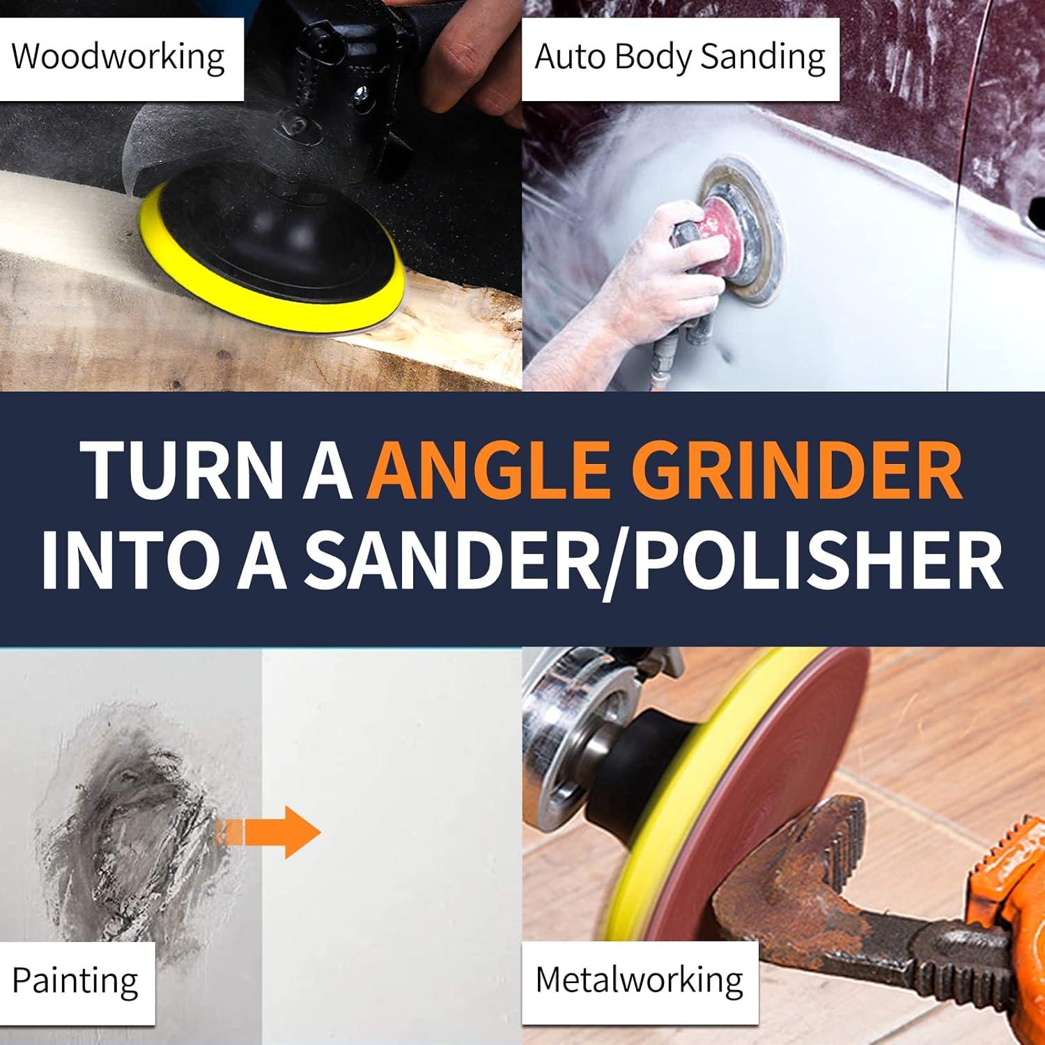 Pad de Respaldo Pomsare 12.7 cm con 50 Discos de Lijado