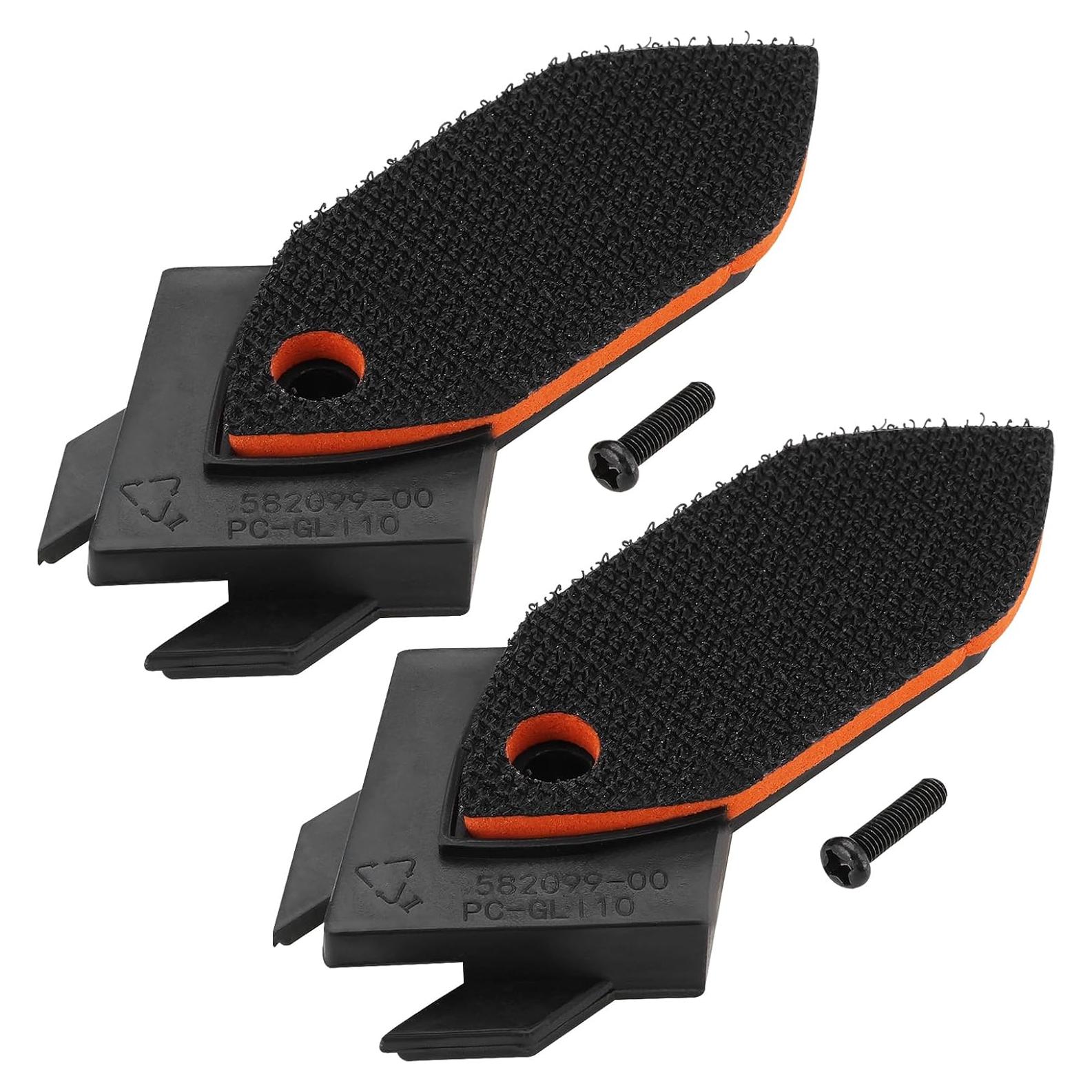 Placas de Dedo de Lijadora OTOTEC 2 Piezas 83.3mm Negro