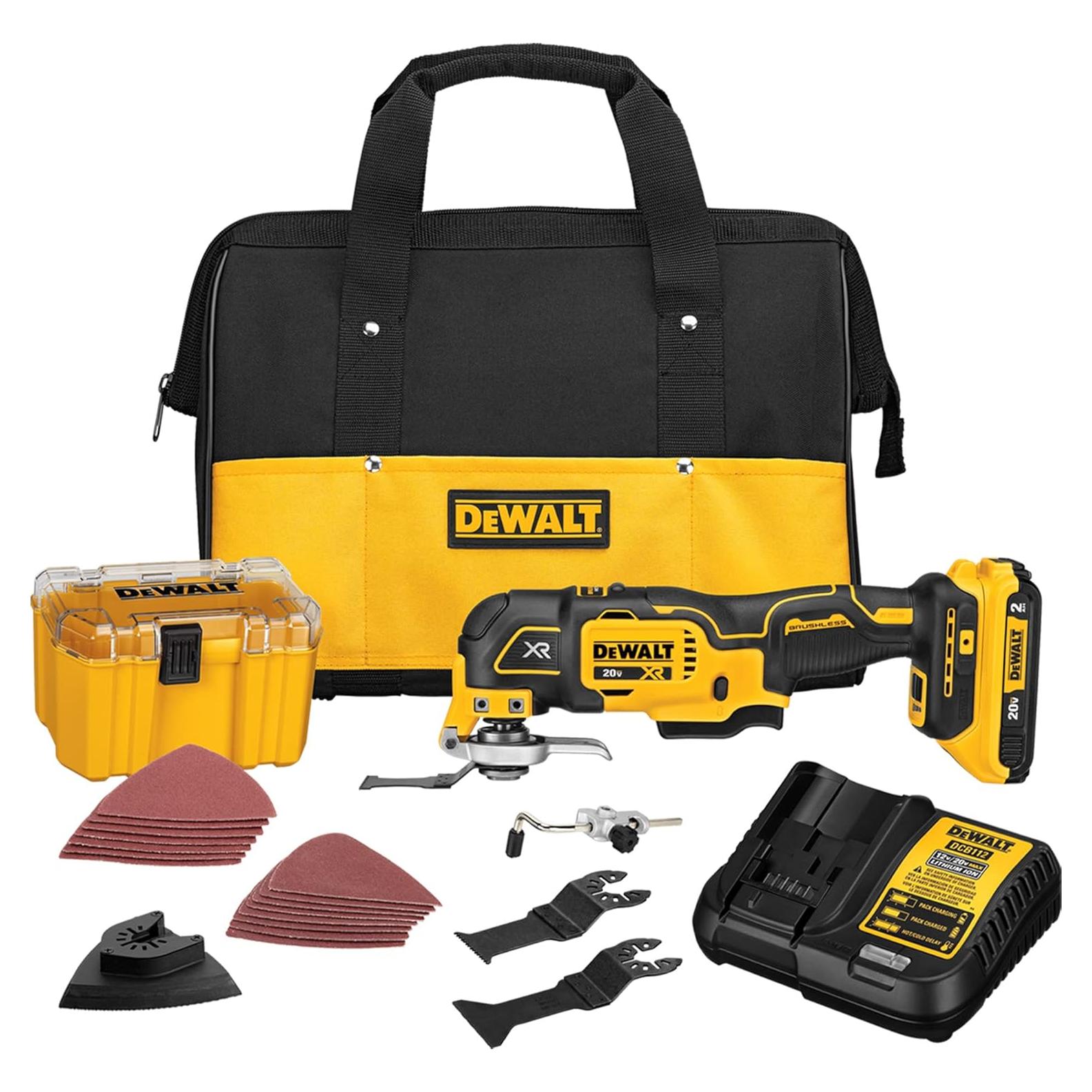 Herramienta Oscilante DEWALT DCS356 20V Inalámbrica 3 Velocidades