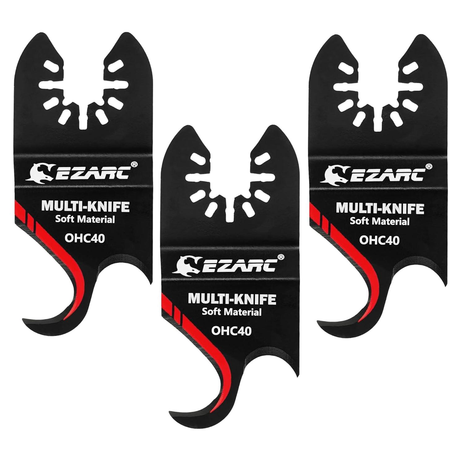 Cuchillas de Gancho EZARC 3PCS para Multiherramienta