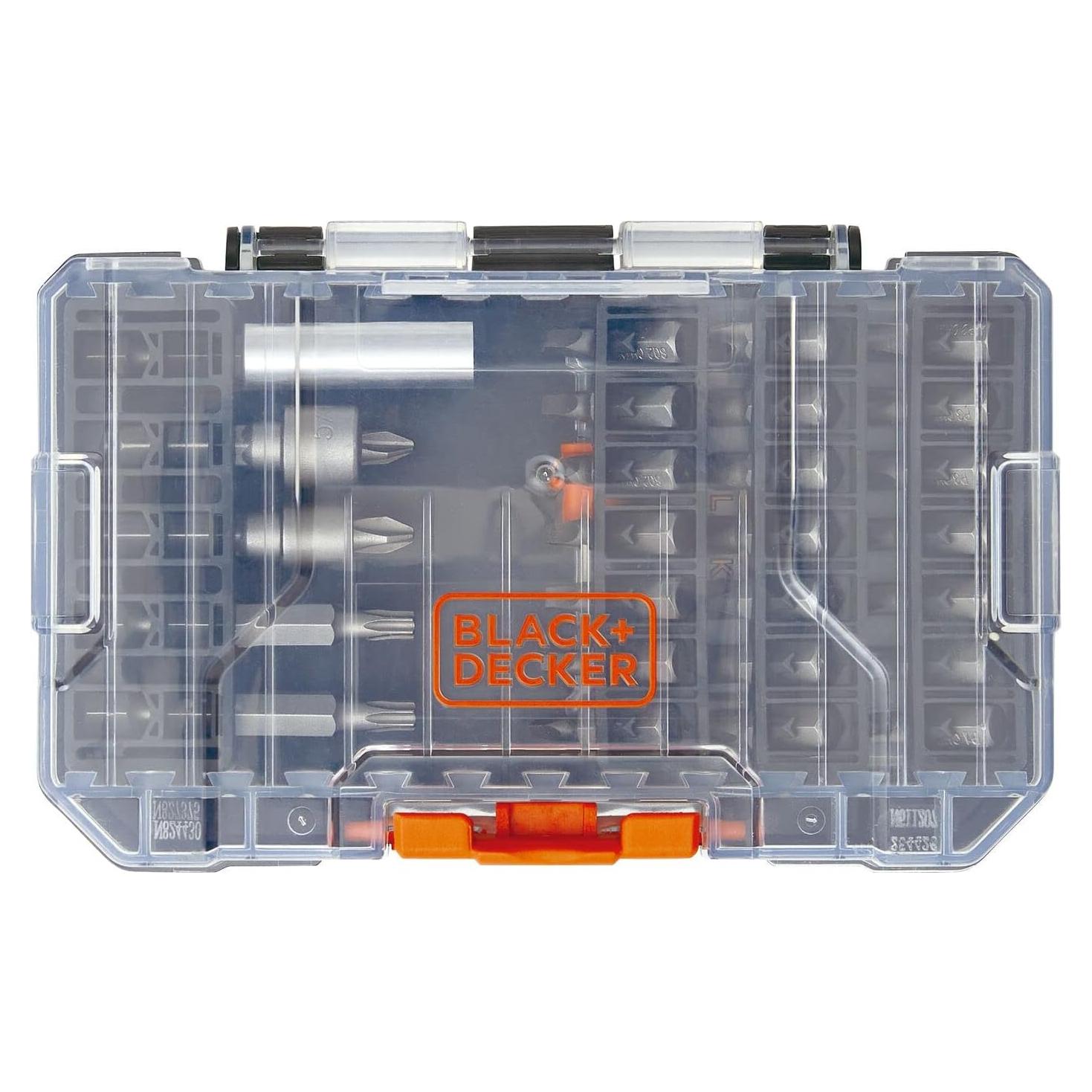 Juego de Puntas de Destornillador BLACK+DECKER 40 Piezas