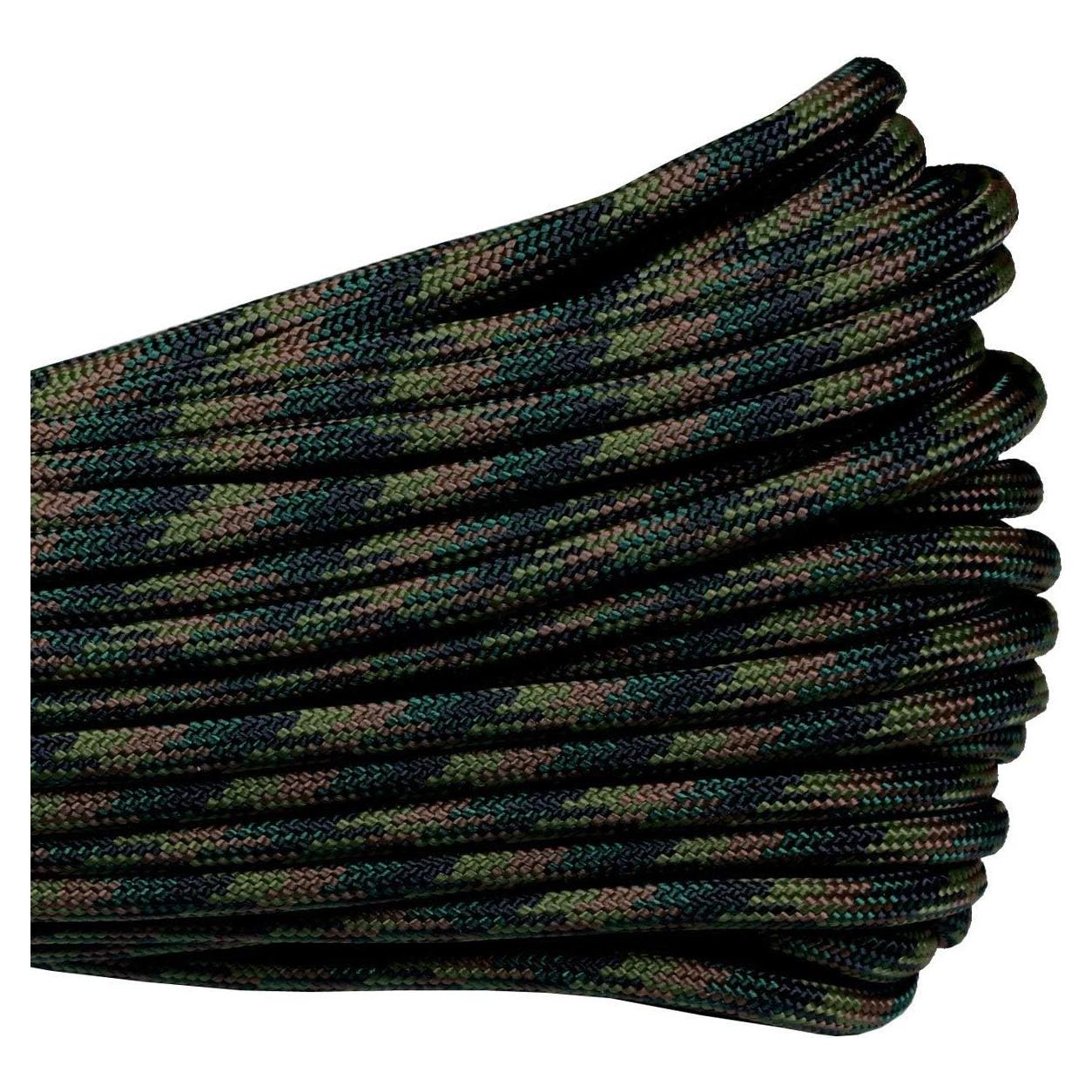 Cuerda Paracord Atwood 4 Núcleos 275lbs 304.8cm Bosque