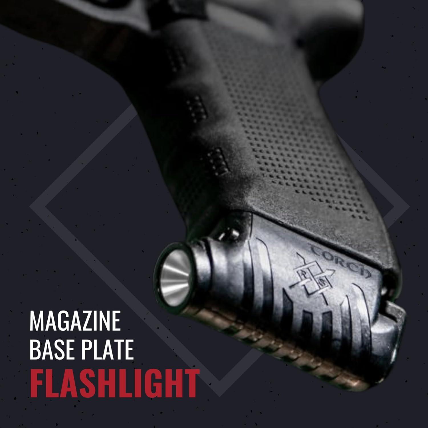 Linterna Táctica Refined Savages para Glock + Kit Encendedor