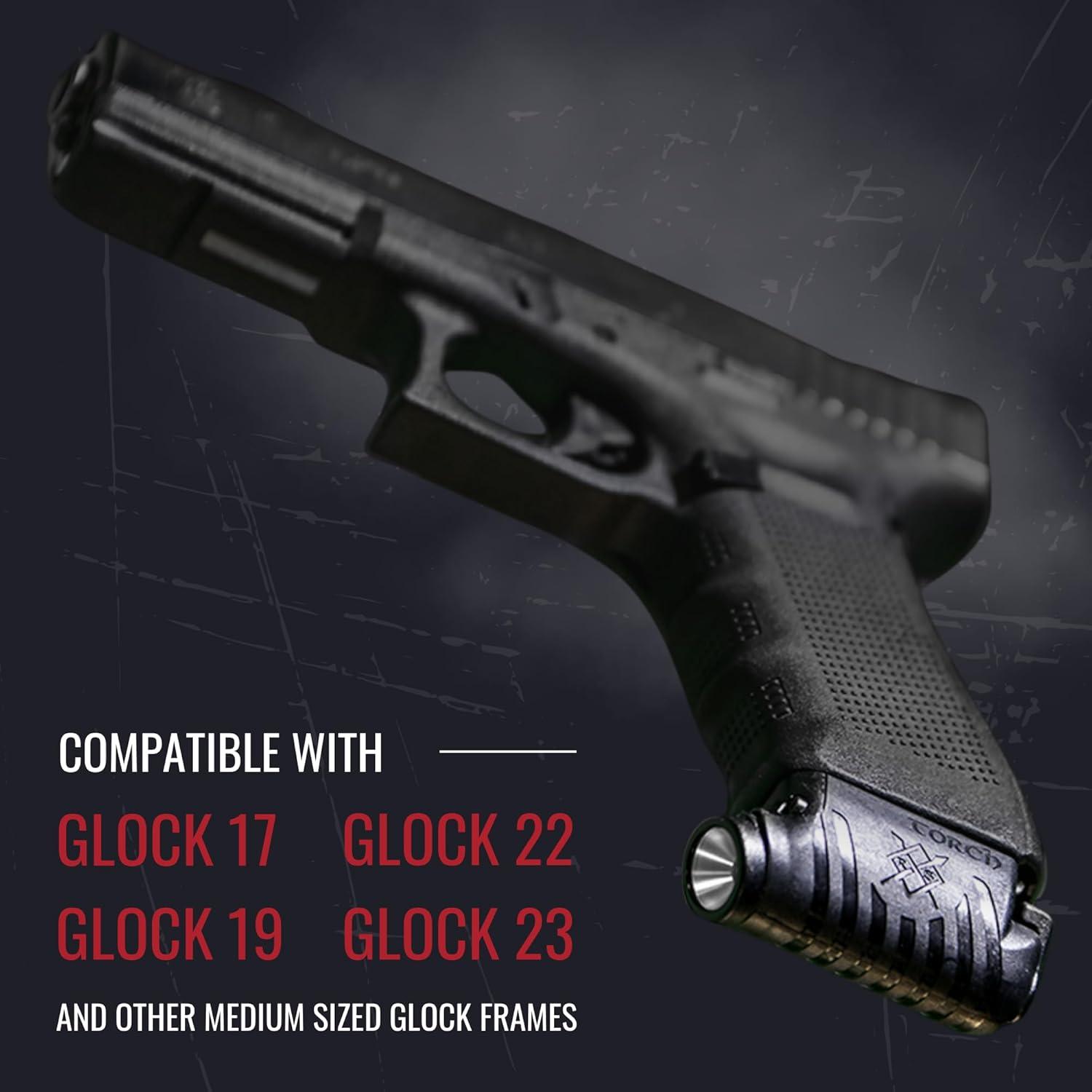 Linterna Táctica Refined Savages para Glock + Kit Encendedor