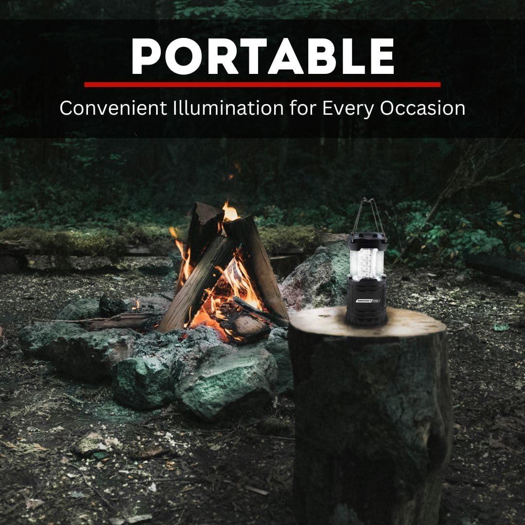 Linterna LED Plegable Emergency Zone 2 Piezas Resistente Agua