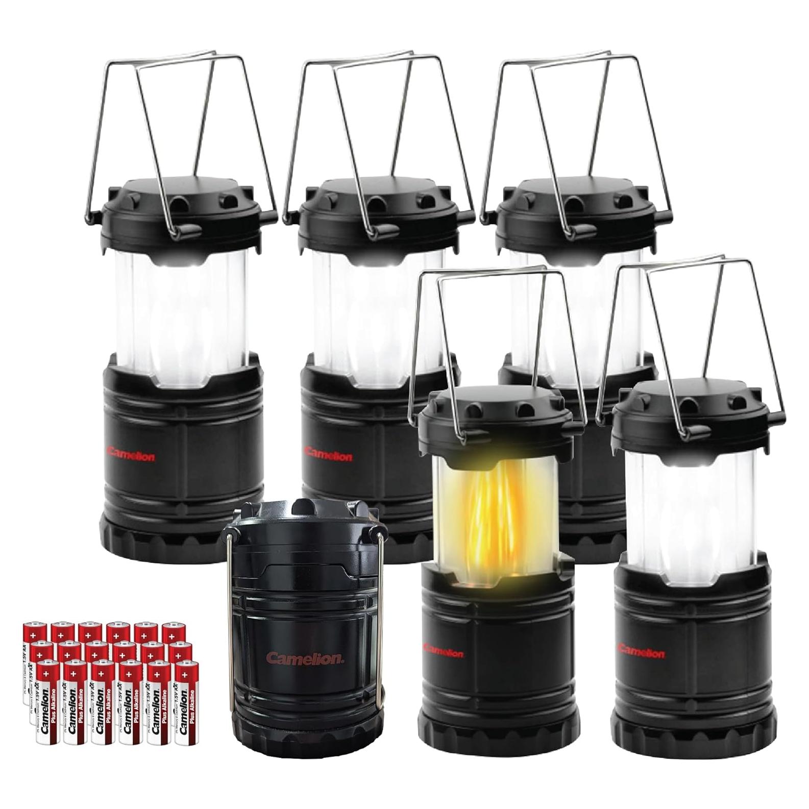 Linterna LED Camelion S86 6 Piezas Resistente al Agua