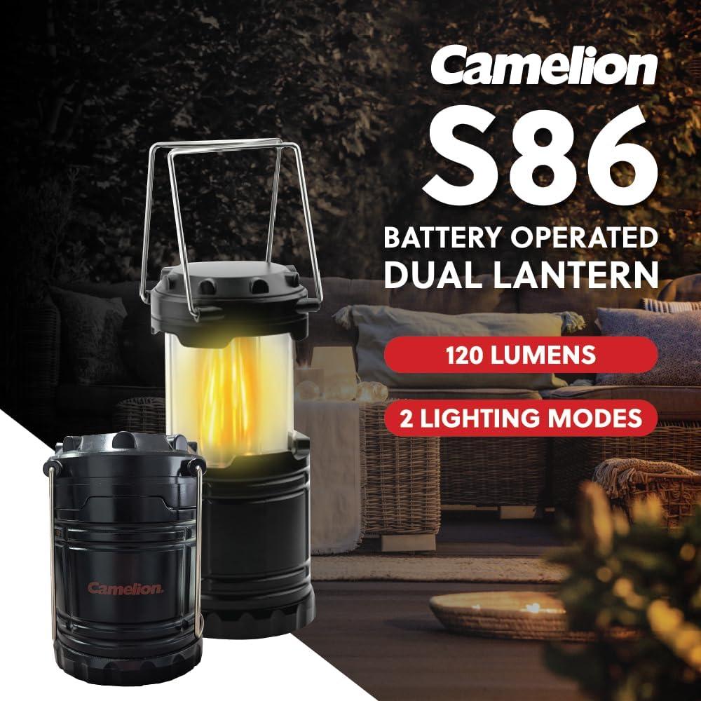 Linterna LED Camelion S86 6 Piezas Resistente al Agua