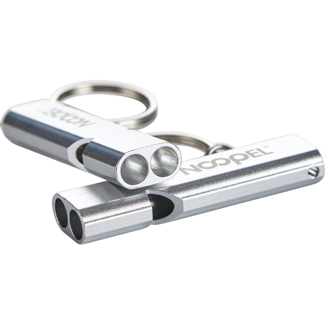 Silbato de Emergencia Noopel 2 Piezas Aluminio Ruidoso