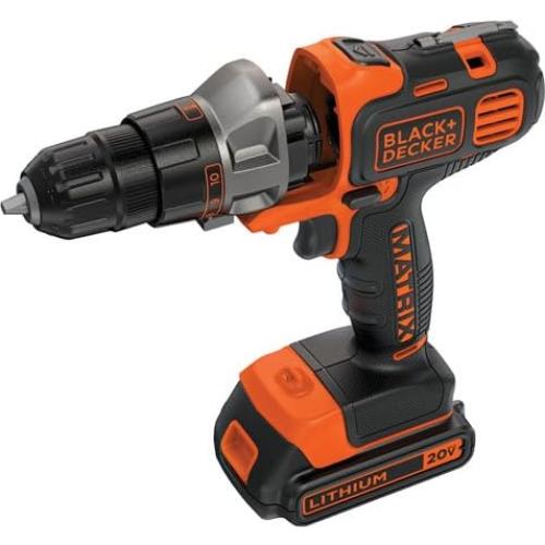 Taladro Atornillador BLACK+DECKER 20V MAX + Sierra Recorte