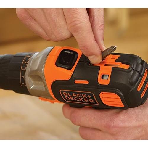 Taladro Atornillador BLACK+DECKER 20V MAX + Sierra Recorte