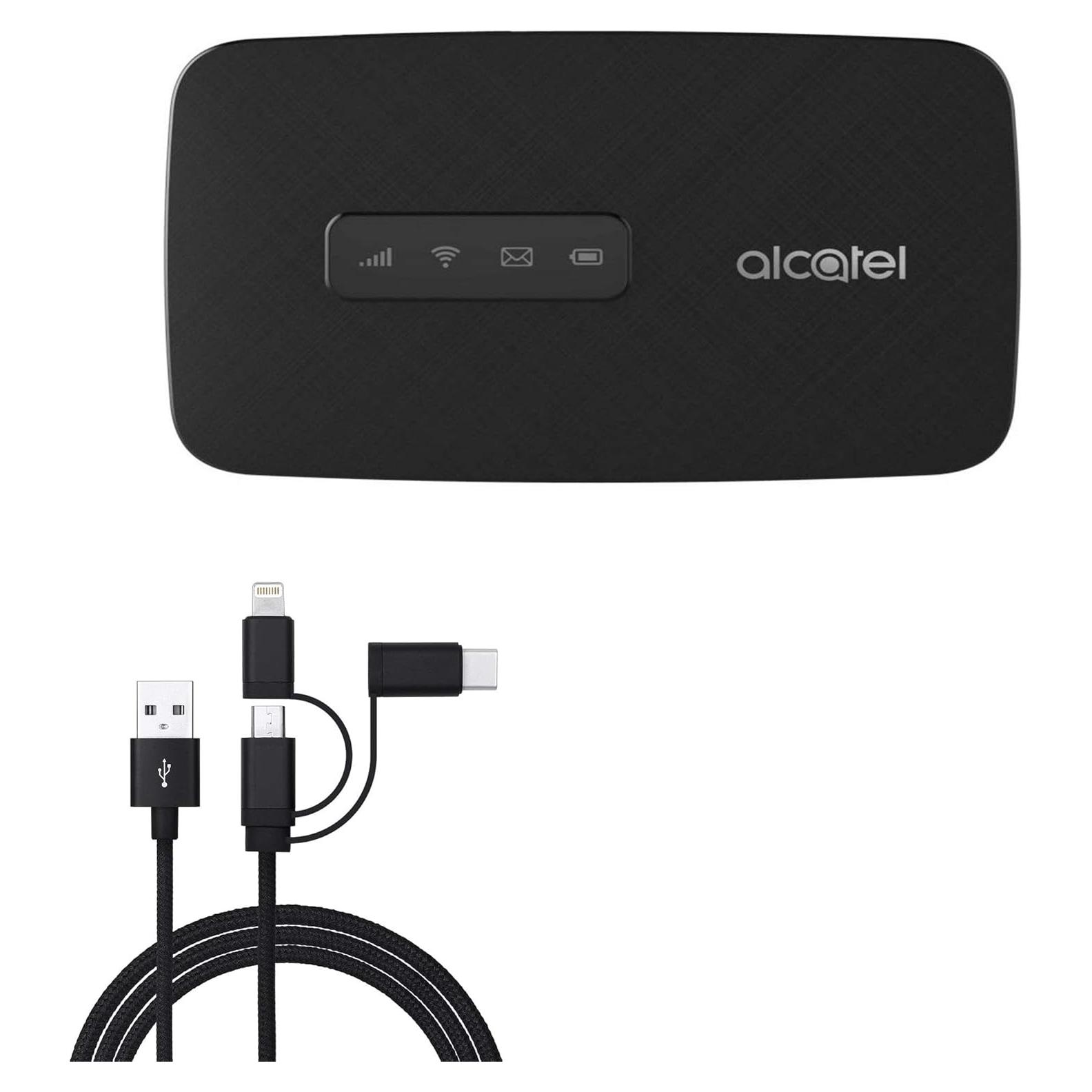 Cable USB 3-en-1 BoxWave para Alcatel LINKZONE - 1m