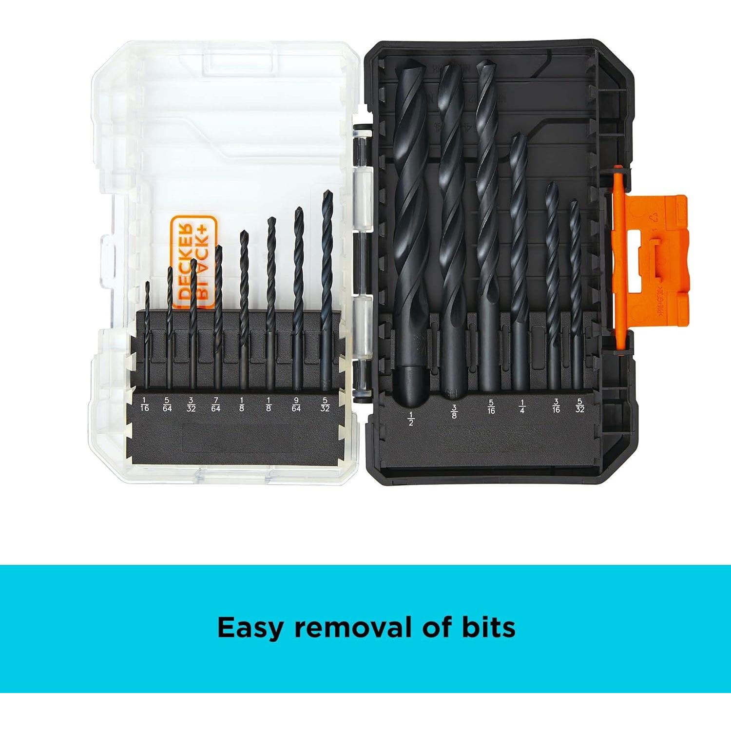 Juego de Brocas 14 Piezas BLACK+DECKER BDABO14SET