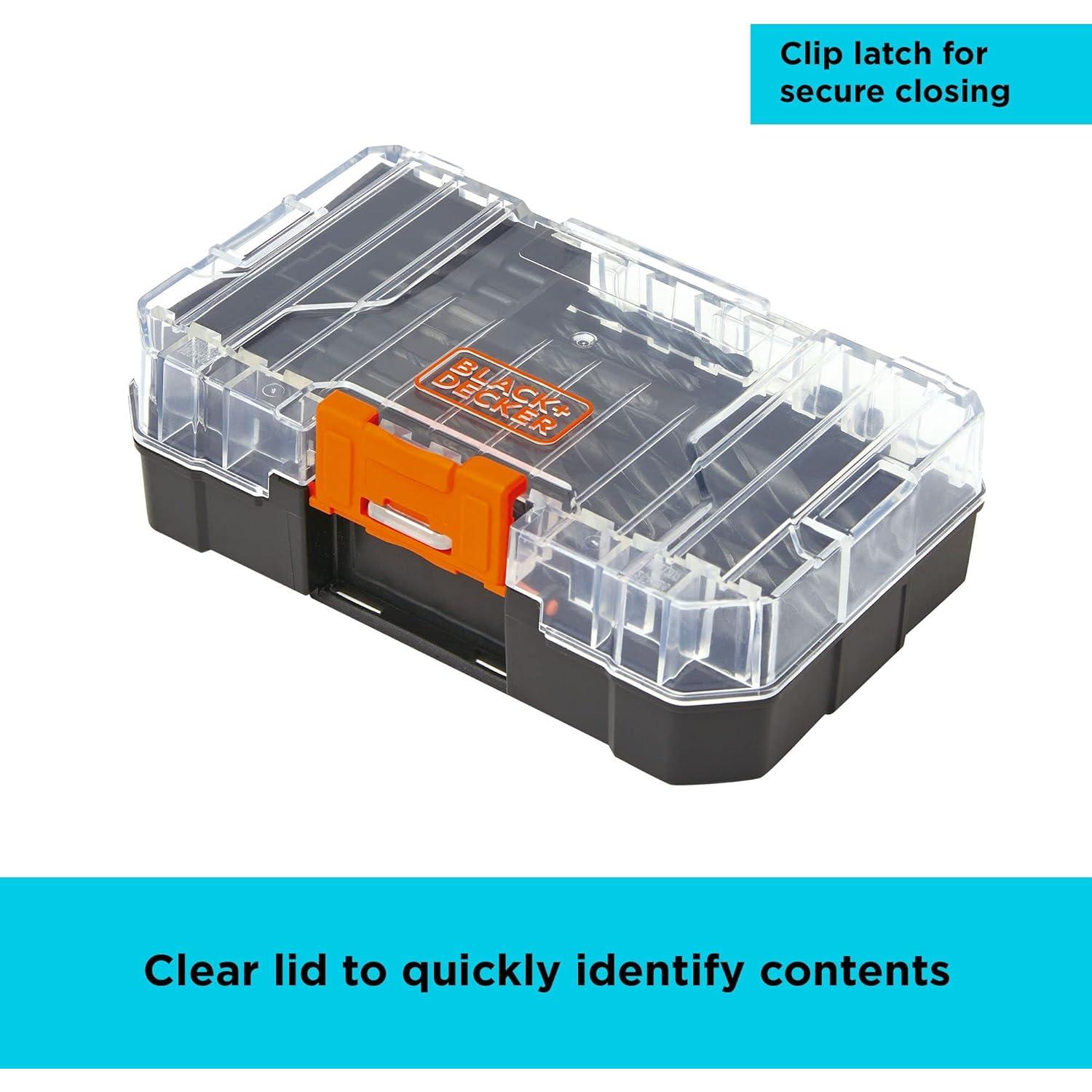 Juego de Brocas 14 Piezas BLACK+DECKER BDABO14SET