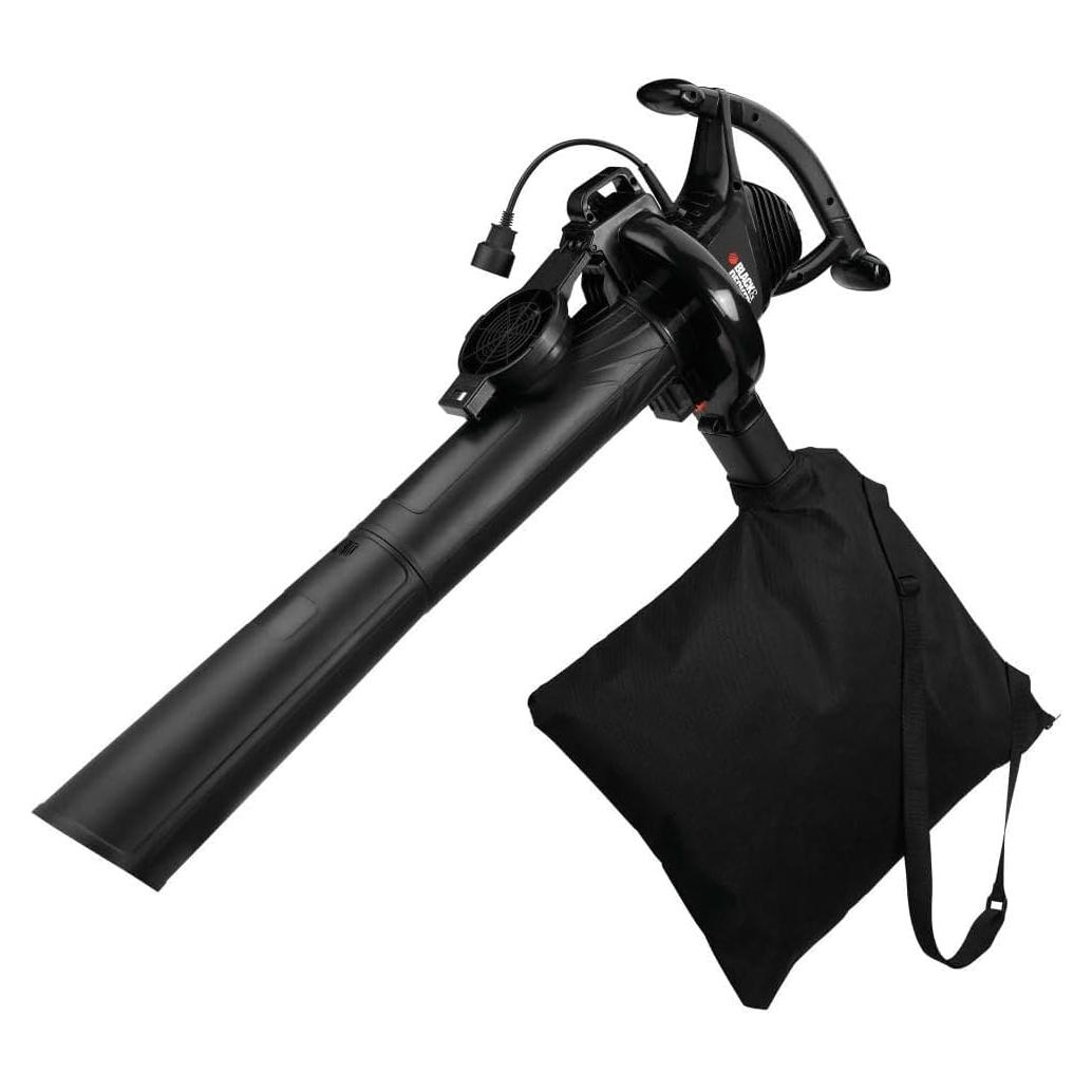 Soplador de Hojas Eléctrico 3-en-1 BLACK+DECKER BV3100 12A