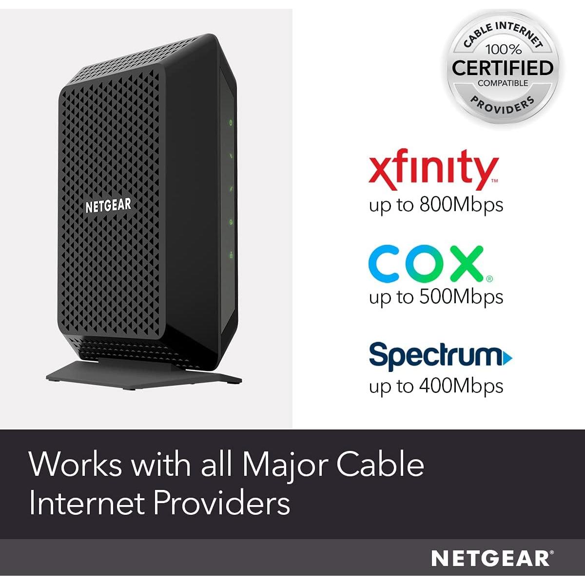 Módem por Cable NETGEAR CM700 DOCSIS 3.0 hasta 800 Mbps