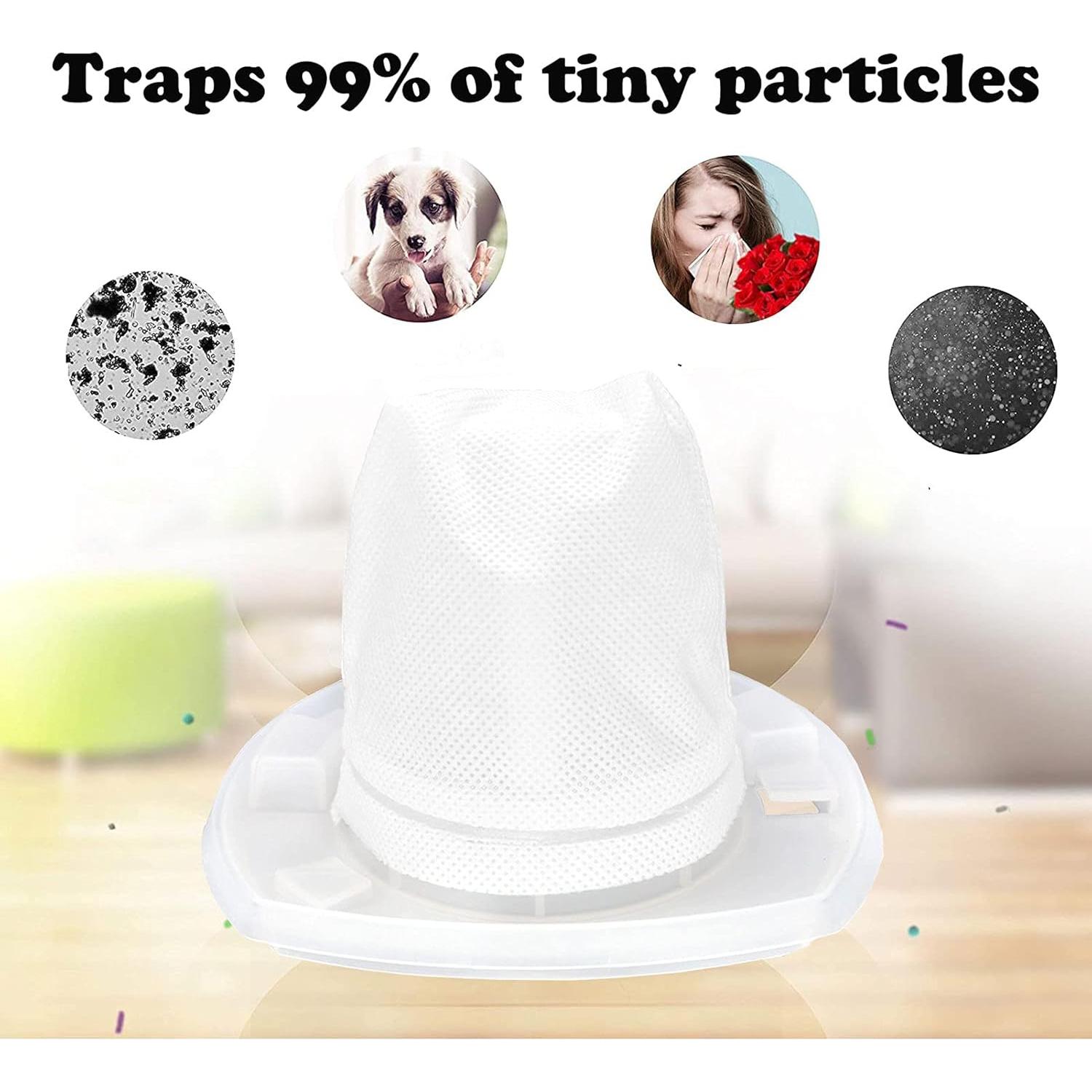 Paquete de 10 Filtros Black & Decker VF110 para Aspiradora