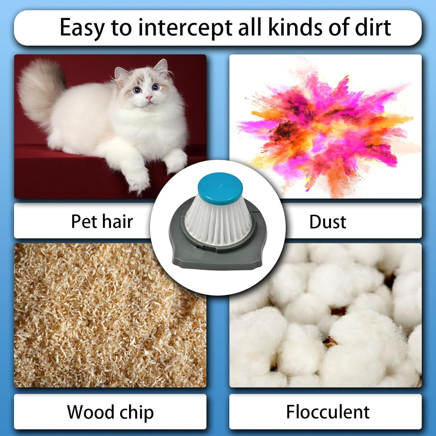 Filtro HEPA Aolleteau HLVCF10 para Aspiradoras BLACK+DECKER