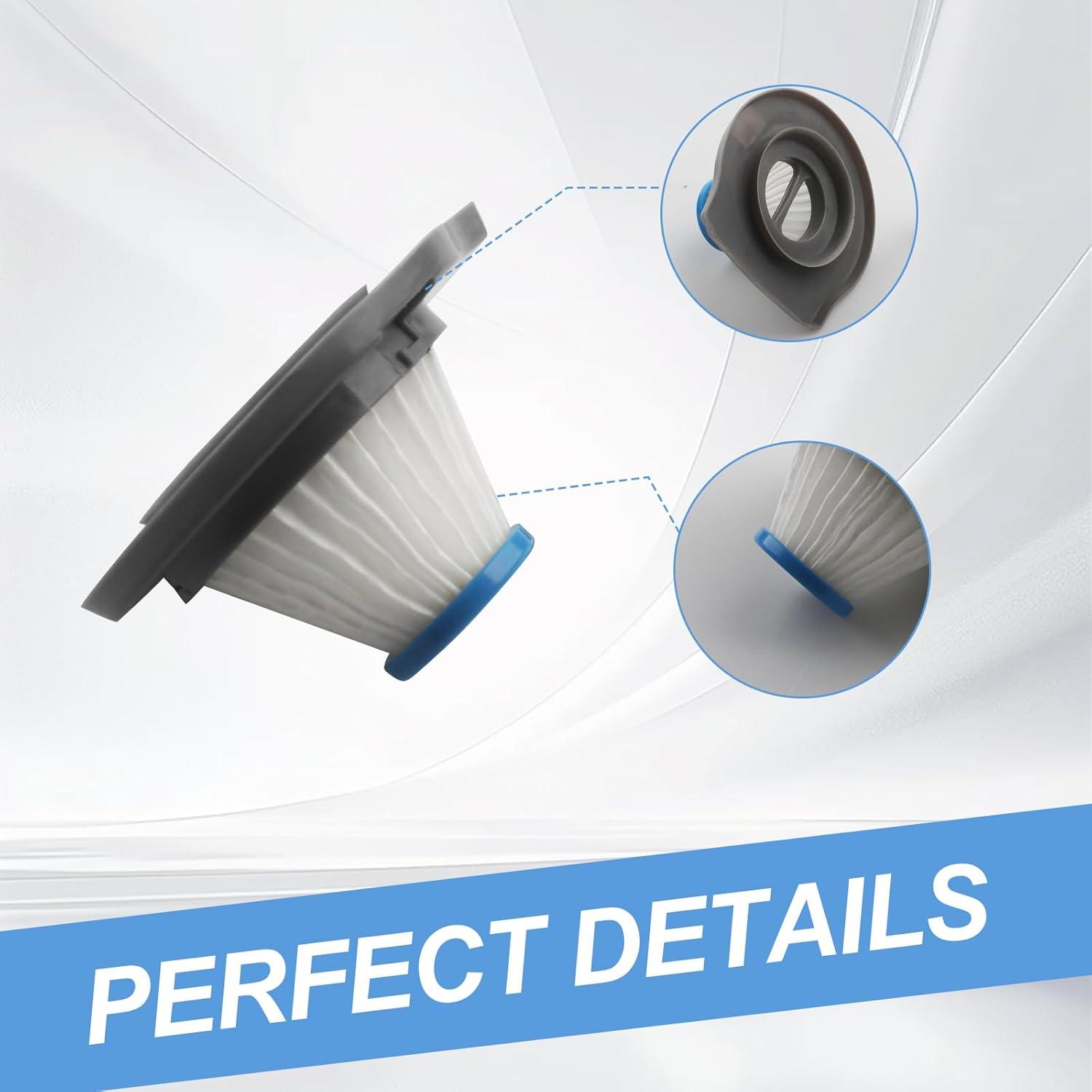 Filtro de Aspiradora AGUNION HLVCF10 Compatible BLACK+DECKER