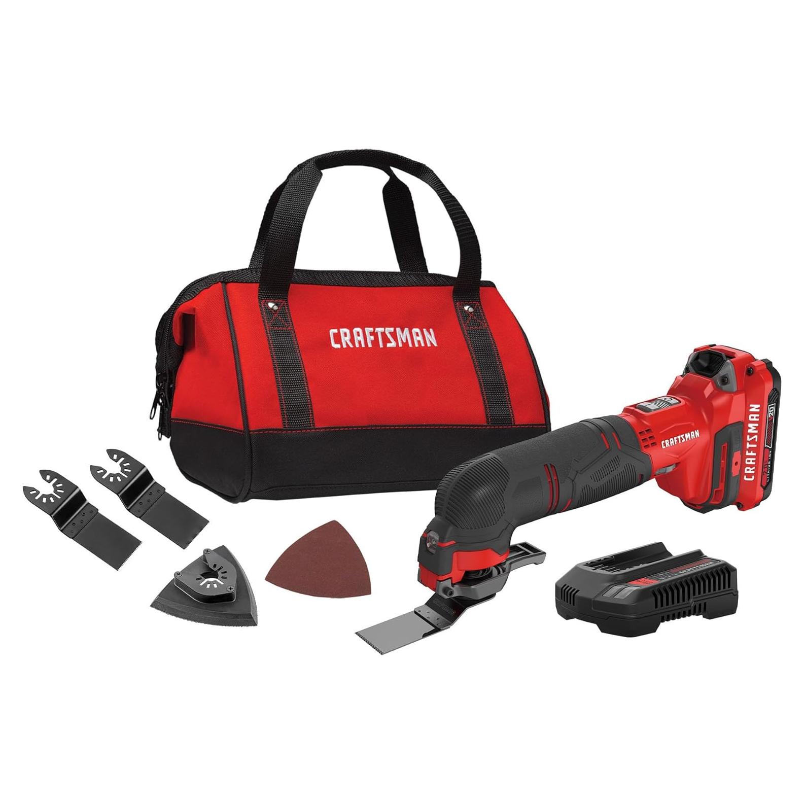 Herramienta Oscilante Inalámbrica CRAFTSMAN V20 Kit 16 Piezas