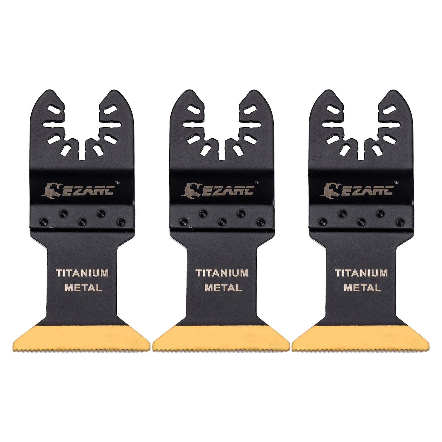 Cuchillas Oscilantes EZARC de Titanio - Paquete de 3