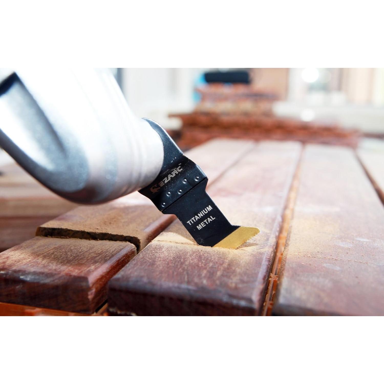 Cuchillas Oscilantes EZARC de Titanio - Paquete de 3