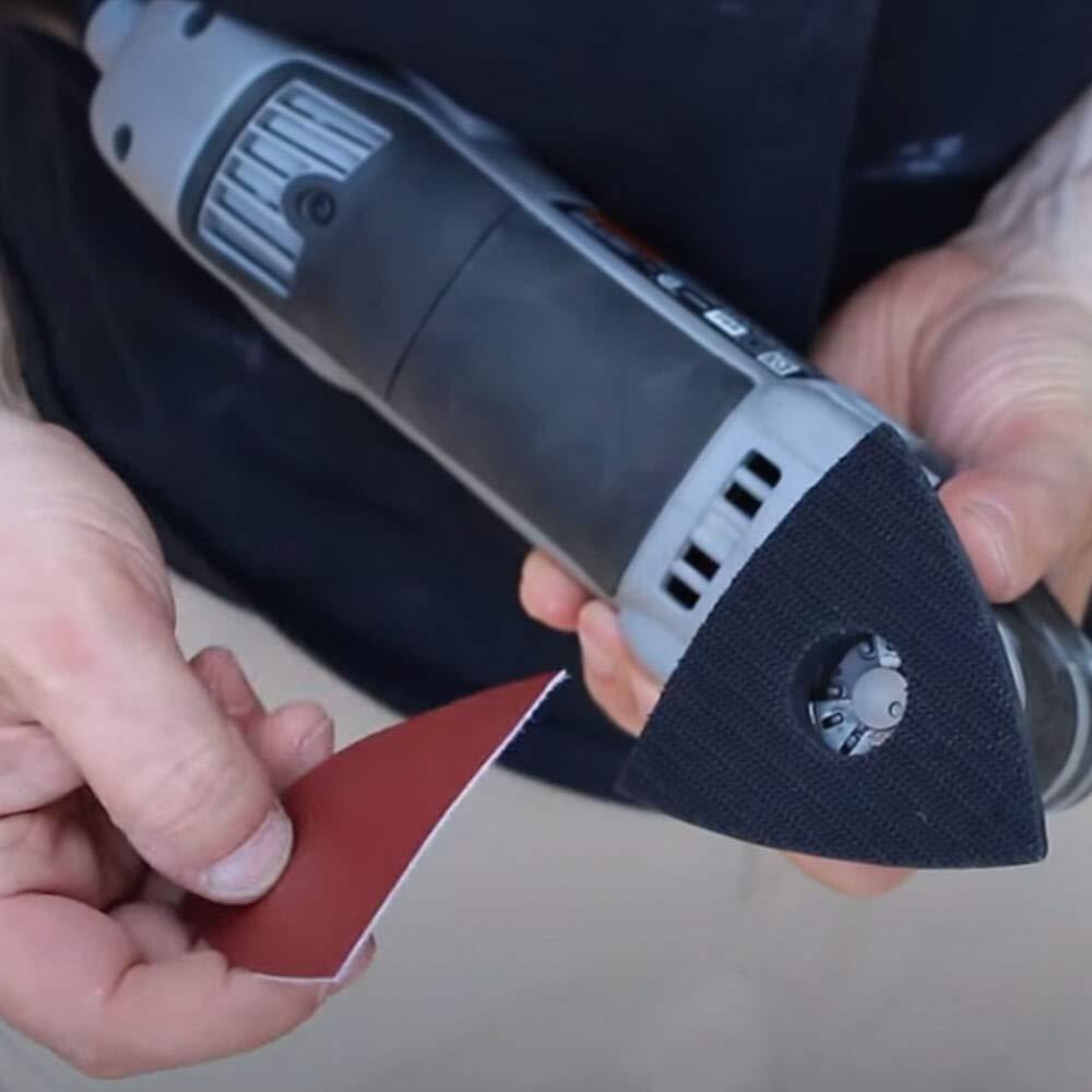 Pad de Lijado Triangular HEMUNC 80x80mm 3PCS Compatible