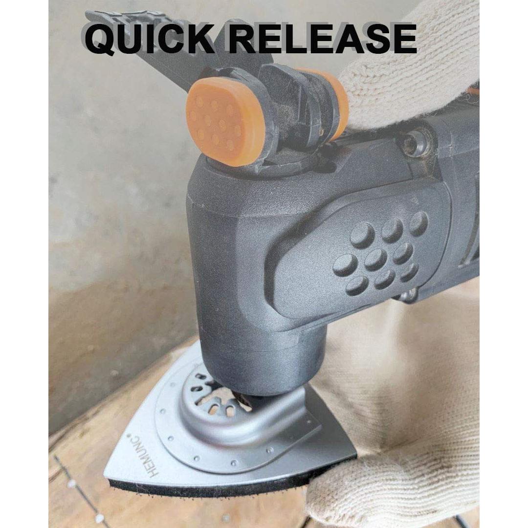 Pad de Lijado Triangular HEMUNC 80x80mm 3PCS Compatible