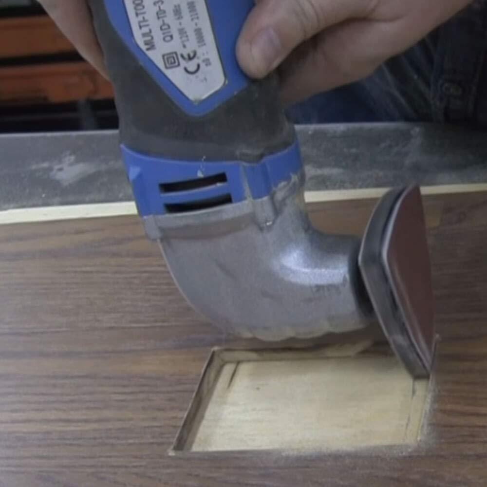 Pad de Lijado Triangular HEMUNC 80x80mm 3PCS Compatible