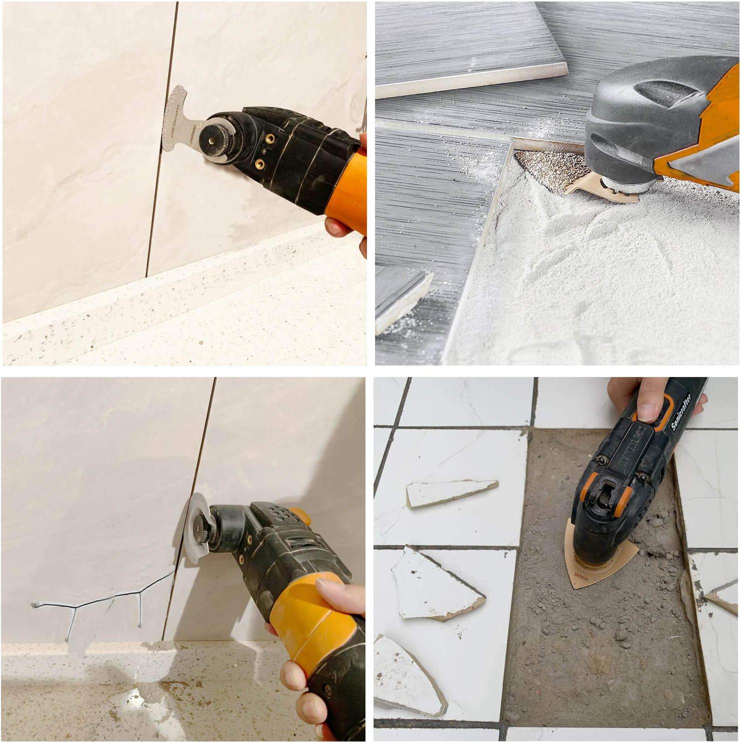 Juego de Hojas Oscilantes HEMUNC 26 Piezas para Azulejos