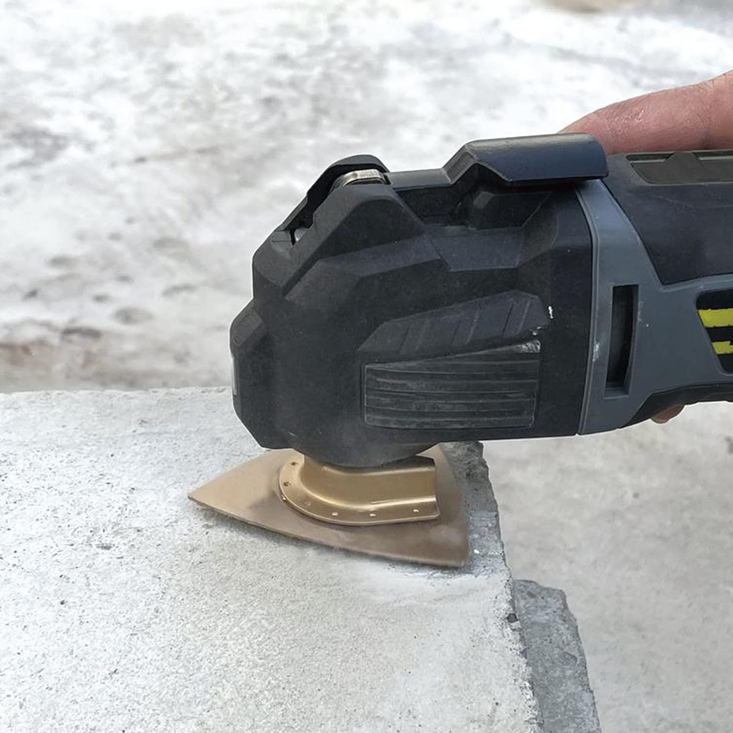 5 Hojas de Raspado Triangulares Carburo MiraShine 7.94 cm