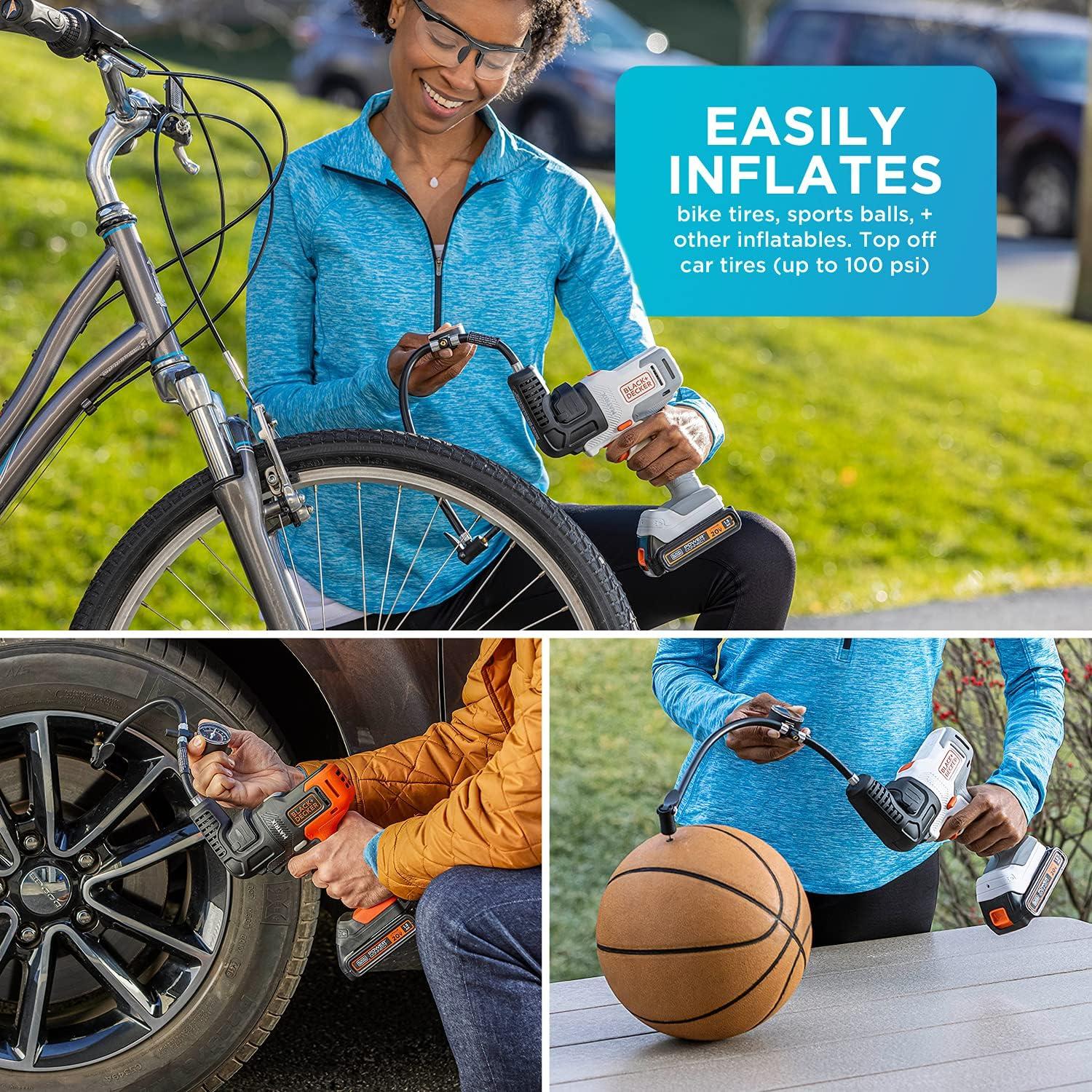 Inflador Multi-Herramienta Black+Decker BDCMTHPI 100 psi