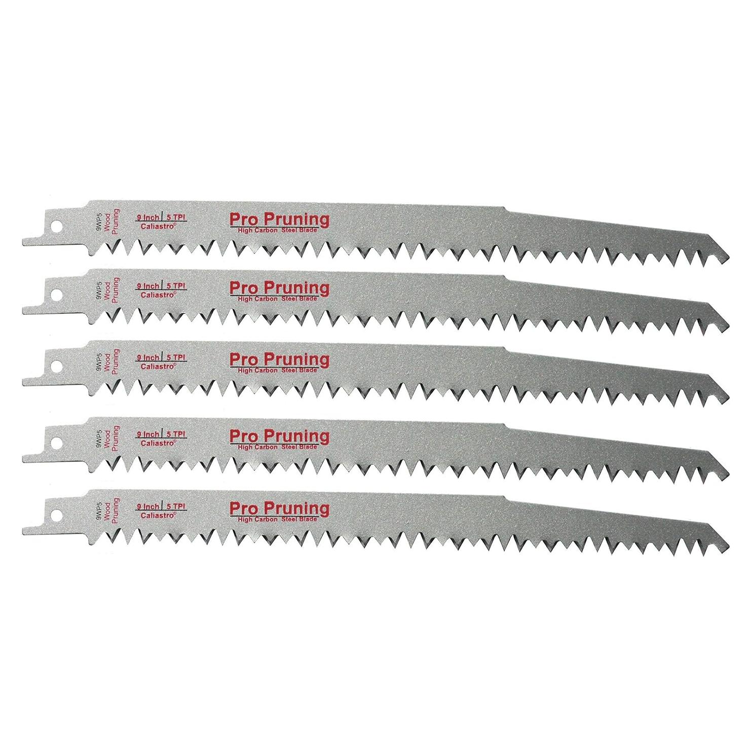 Hojas de sierra de poda Caliastro 22,86 cm - Paquete de 5