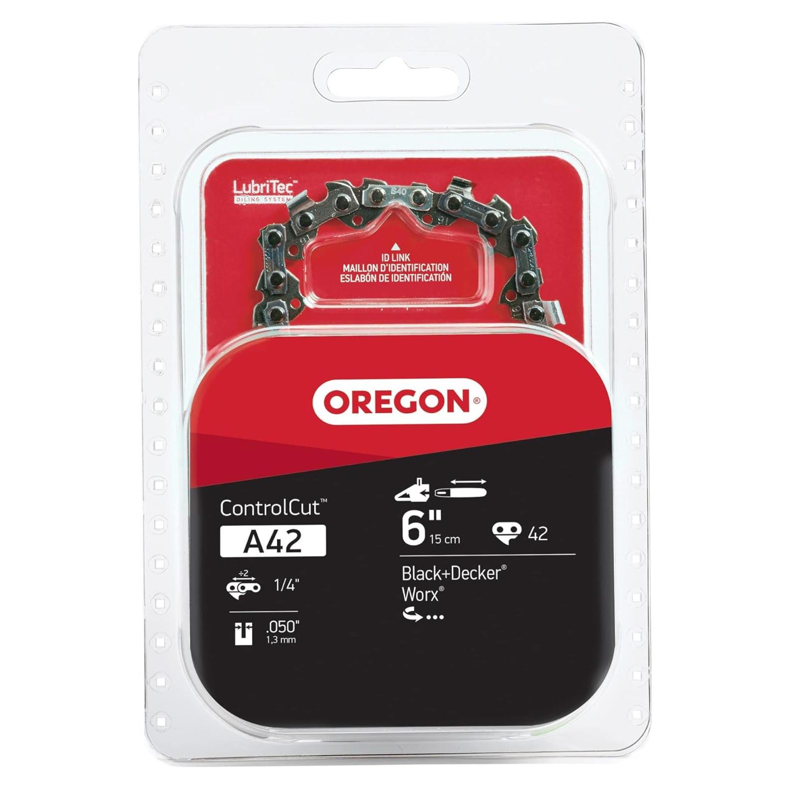 Cadena de sierra Oregon A42 ControlCut 15.24 cm para Black & Decker